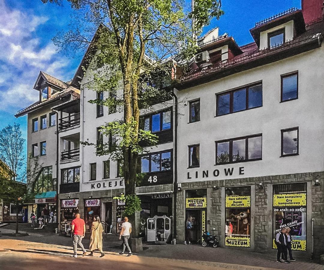 Apartament z widokiem na Giewont, Krupówki 48 "budynek Polskich Kolei Linowych" Apartamento Zakopane Exterior foto